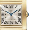 cartier tank franaise watch medium model quartz movement yellow gold wgta0113 3891 2itrb