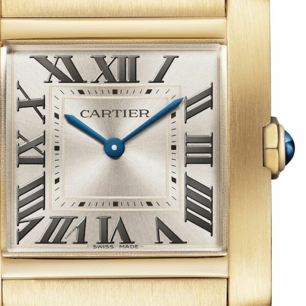 cartier tank franaise watch medium model quartz movement yellow gold wgta0113 3891 2itrb