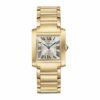 cartier tank franaise watch medium model quartz movement yellow gold wgta0113 6278 yk9pz
