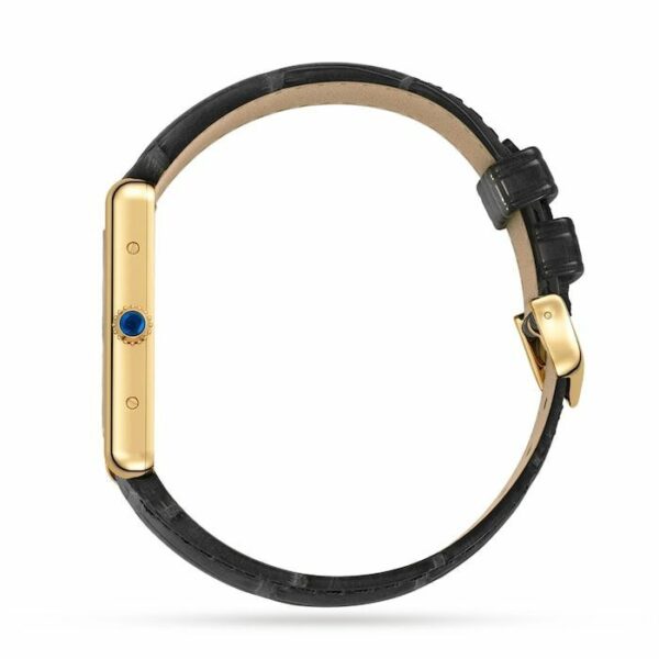 cartier tank louis cartier watch large model quartz movement case in yellow gold wgta0067 2066 di46y