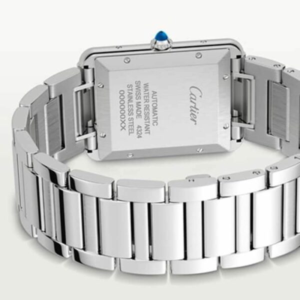 cartier tank must extra large model automatic movement steel 41mm x 31mm wsta0053 watch 2889 ztyo1