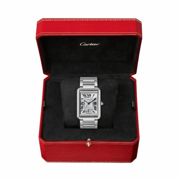 cartier tank must extra large model automatic movement steel 41mm x 31mm wsta0053 watch 3603 ia9cf