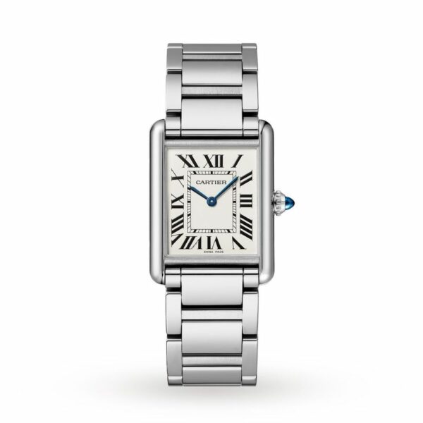 cartier tank must large model quartz movement steel 33 7mm x 25 5mm wsta0052 watch 3666 wcyhu 1