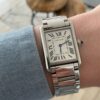 cartier tank must large model quartz movement steel 33 7mm x 25 5mm wsta0052 watch 7828 4onbg