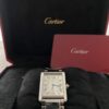 cartier tank must large model quartz movement steel 33 7mm x 25 5mm wsta0052 watch 8918 hy5pf