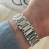 cartier tank must large model quartz movement steel 33 7mm x 25 5mm wsta0052 watch 9865 adnpf