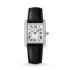 cartier tank must large model quartz movement steel leather wsta0041 watch 3785 tanmo