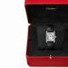 cartier tank must watch small model quartz movement steel case w4ta0016 6555 nddqh