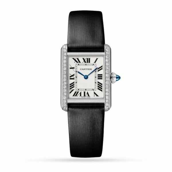 cartier tank must watch small model quartz movement steel case w4ta0016 6976 tvfh1 1