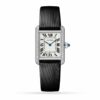 cartier tank must watch small model quartz movement steel case w4ta0016 6976 tvfh1