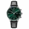 iw371615 iwc portugieser chronograph green dial mens watch 9984 foehh 1