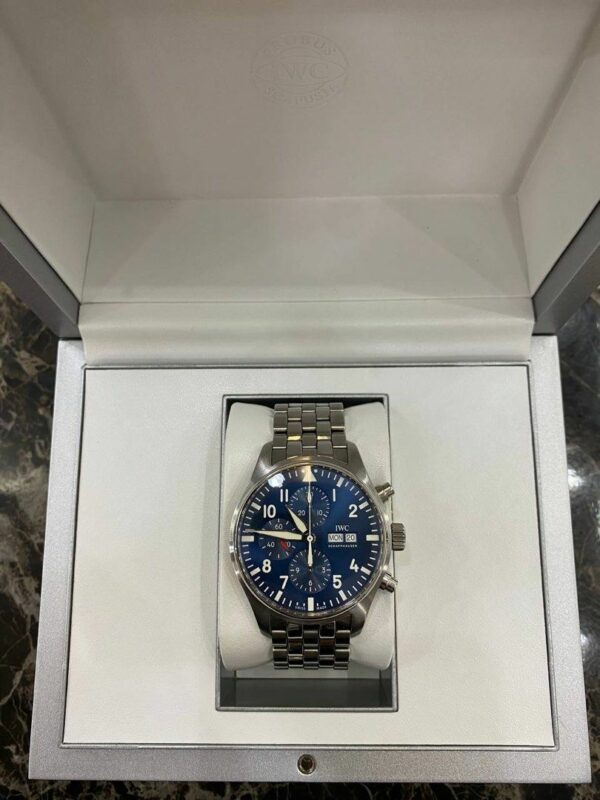 iw377717 iwc pilots chronograph le petit prince mens watch 2392 ia2xi