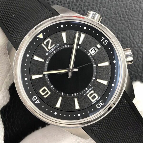 jaeger lecoultre geographic 9068670 black strap mens watch 6276 voce5