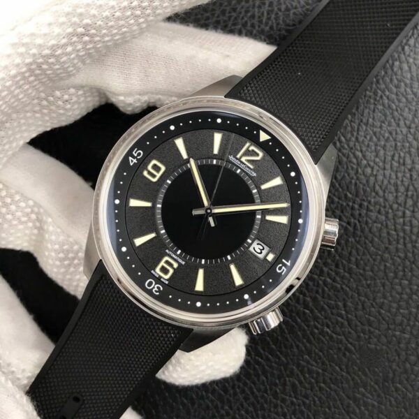 jaeger lecoultre geographic 9068670 black strap mens watch 6472 jymoi