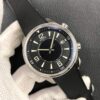 jaeger lecoultre geographic 9068670 black strap mens watch 6877 tiy7h