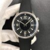 jaeger lecoultre geographic 9068670 black strap mens watch 9546 zkdat
