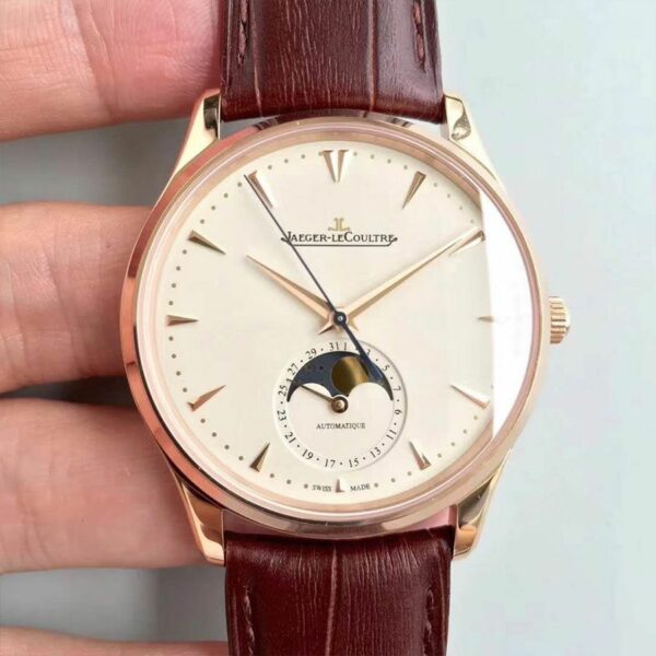 jaeger lecoultre master ultra thin moon 1362520 white dial mens watch 2032 uamtz