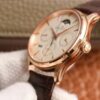 jaeger lecoultre master ultra thin moon perpetual calendar 1302520 v9 rose gold case mens watch 7072 esz3l