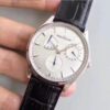 jaeger lecoultre master ultra thin reserve de marche 1378420 silver dial mens watch 4654 cmatg