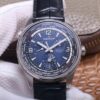 jaeger lecoultre polaris geographic wt 904847z blue black gradient dial mens watch 1642 todhb 1