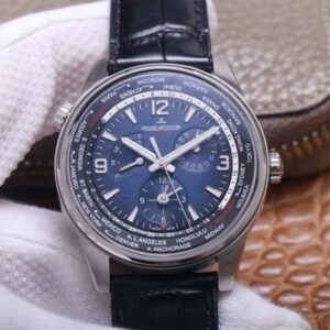 jaeger lecoultre polaris geographic wt 904847z blue black gradient dial mens watch 1642 todhb