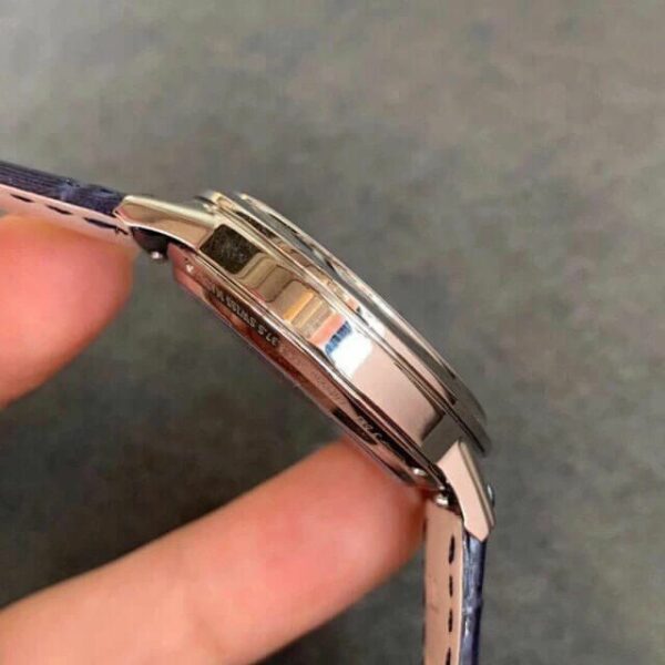 jaeger lecoultre rendez vous 3448410 blue strap ladies watch 8850 oky7b
