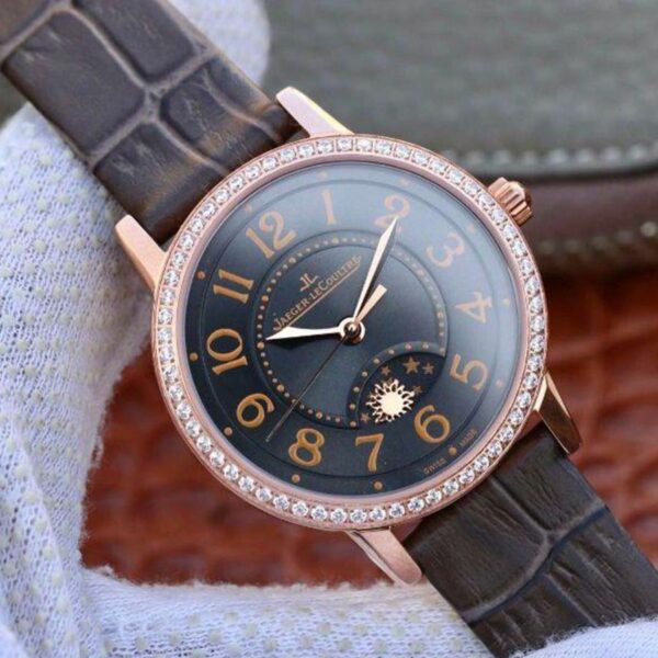 jaeger lecoultre rendez vous dating q3442450 grey dial ladies watch 8548 ypvn3