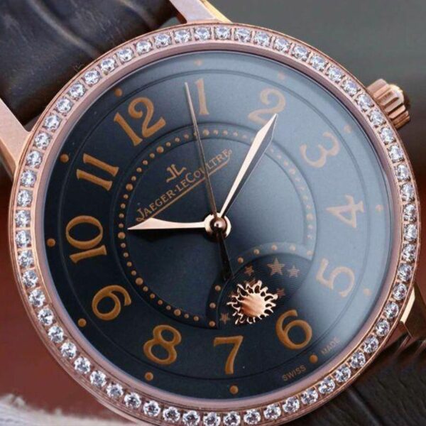 jaeger lecoultre rendez vous dating q3442450 grey dial ladies watch 8887 djoqu