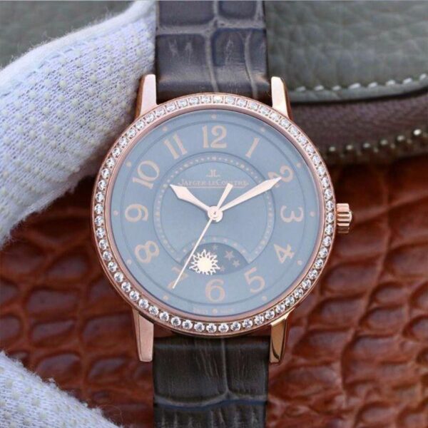 jaeger lecoultre rendez vous dating q3442450 grey dial ladies watch 9794 cetjz