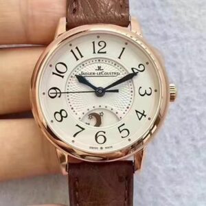 jaeger lecoultre rendez vous night 26 day medium 3442420 white dial ladies watch 6406 3hv5g