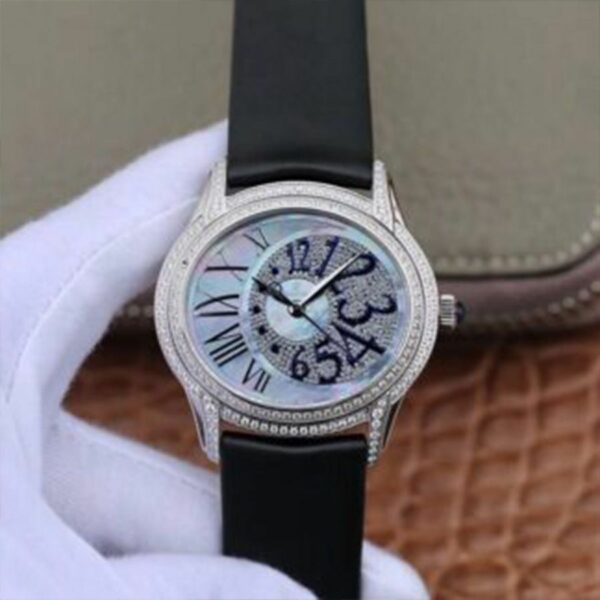 jaeger lecoultre rendez vous white dial ladies watch 5454 gciyv