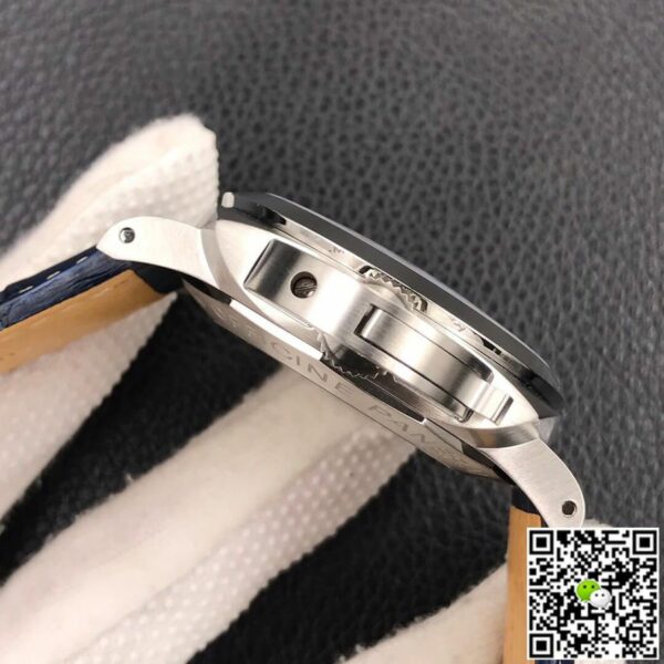panerai luminor gmt pam1033 blue dial p9011 watch 7379 iewvr