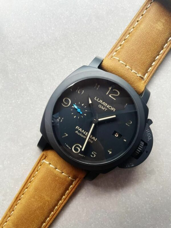 panerai luminor gmt pam1441 u vsf ceramic black dial p9011 watch 1768 aufjo