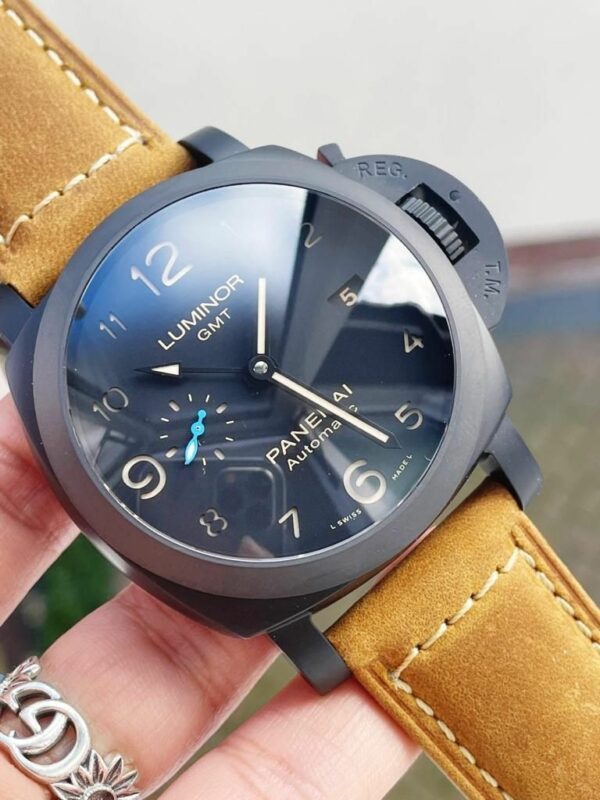 panerai luminor gmt pam1441 u vsf ceramic black dial p9011 watch 3021 znohg