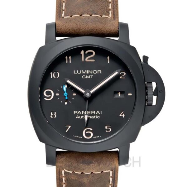 panerai luminor gmt pam1441 u vsf ceramic black dial p9011 watch 4893 bksvv 1