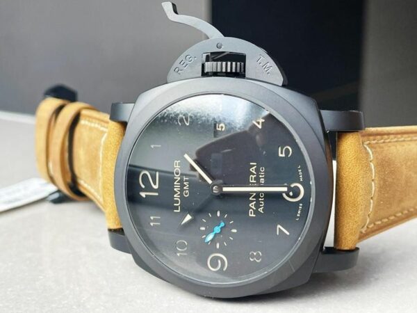 panerai luminor gmt pam1441 u vsf ceramic black dial p9011 watch 5037 gehtd