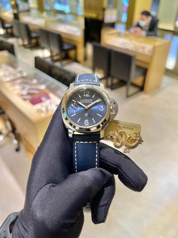 panerai luminor logo acciao pam1085 hwf ss blue dial 6497 y incabloc watch 3680 y7rgf