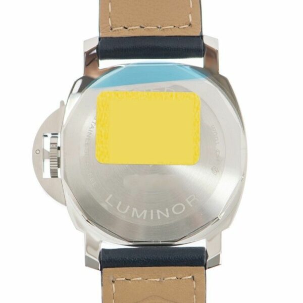 panerai luminor logo acciao pam1085 hwf ss blue dial 6497 y incabloc watch 4027 az0x5