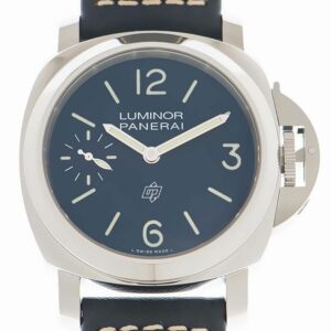 panerai luminor logo acciao pam1085 hwf ss blue dial 6497 y incabloc watch 9196 2lvxc