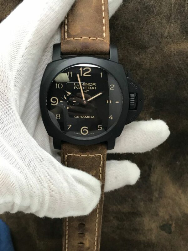 panerai luminor marina 1950 3 days pam386 vsf ceramic black dial p9000 watch 8927 k0zpl