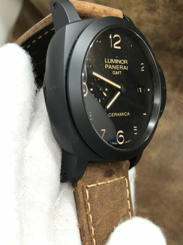 panerai luminor marina 1950 3 days pam386 vsf ceramic black dial p9000 watch 9182 wub2p