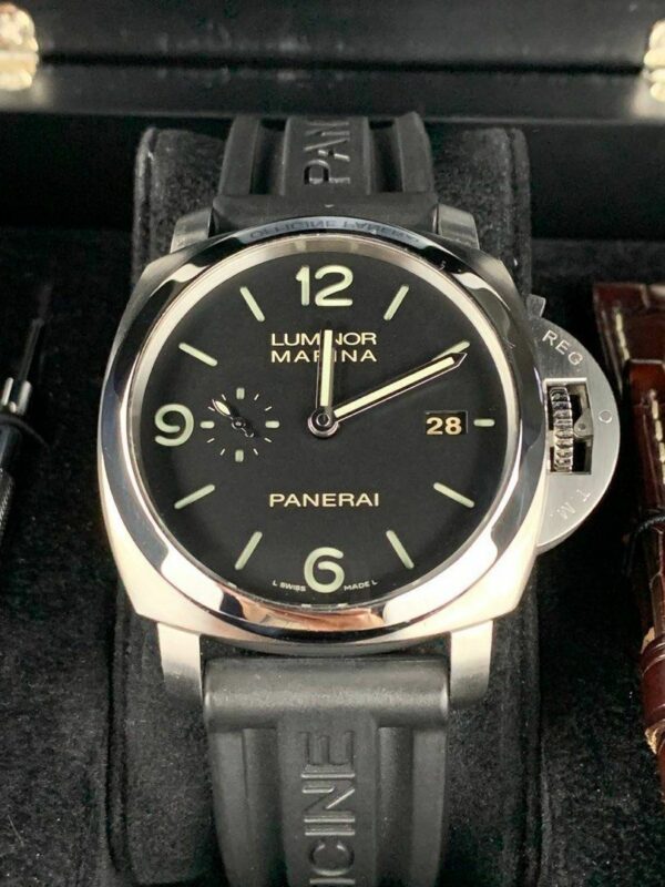 panerai luminor marina 1950 pam351 vsf ss black dial p9000 watch 2880 p3fcj