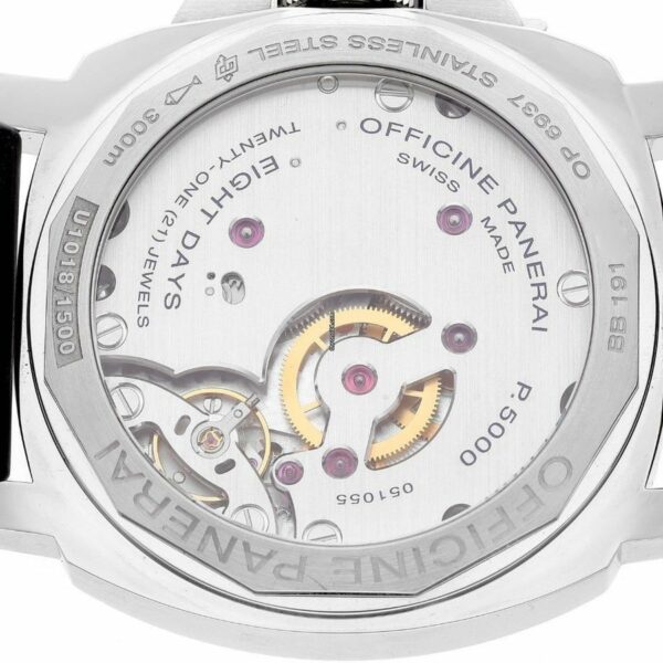 panerai luminor marina 8 days pam 510 ss black dial p5000 300 watch 8302 i7iyj