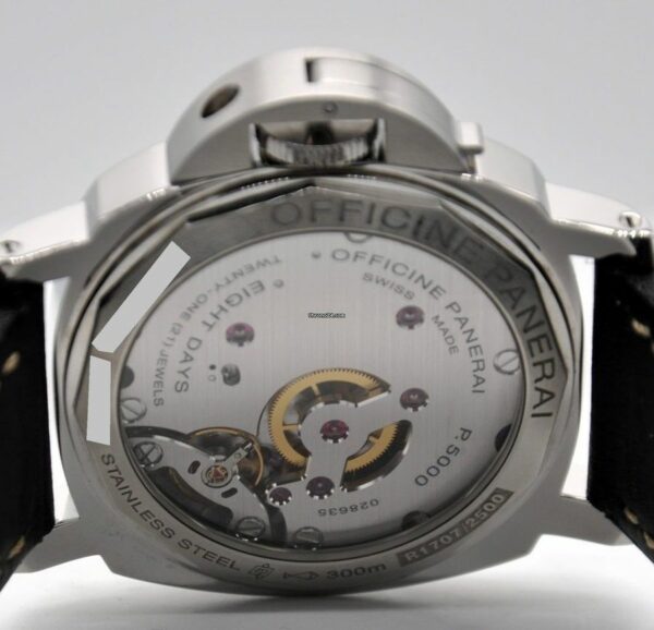 panerai luminor marina 8 days pam 510 zf ss black dial p5000 watch 2655 nnatt
