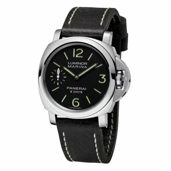 panerai luminor marina 8 days pam 510 zf ss black dial p5000 watch 5863 4xvme 1