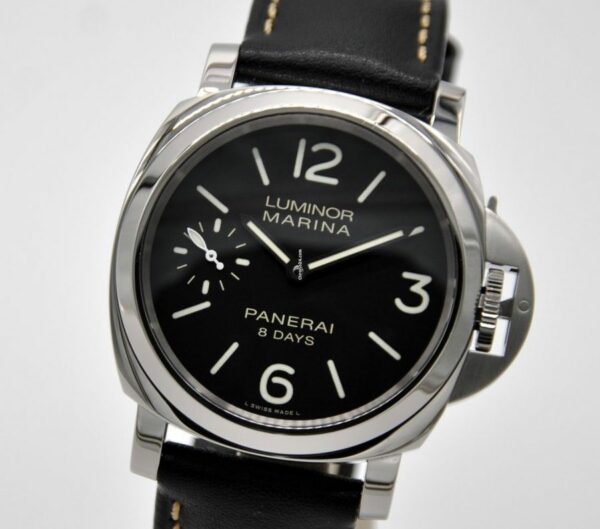 panerai luminor marina 8 days pam 510 zf ss black dial p5000 watch 8897 ijo60