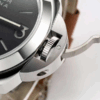 panerai luminor marina pam111 hwf ss black dial 6497 watch 3416 lotnl