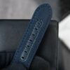 panerai luminor marina pam1157 w ttf ss blue dial blue nylon strap p9010 watch 9220 gbum3