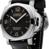 panerai luminor marina pam1312 ttf ss black dial p9010 watch 7371 ui1uy