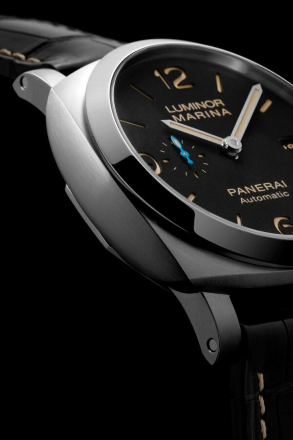 panerai luminor marina pam1312 ttf ss black dial p9010 watch 9251 ten0g